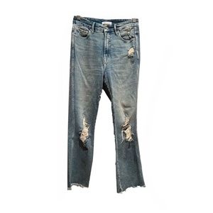 Good American Blue Ripped Jeans, US Sz 28, Originally $130